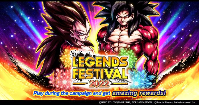 La dernière célébration de l'année, Legends Festival 2022, commence dans Dragon Ball Legends!